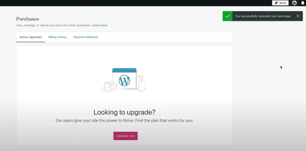 How to Cancel WordPress Subscription -7