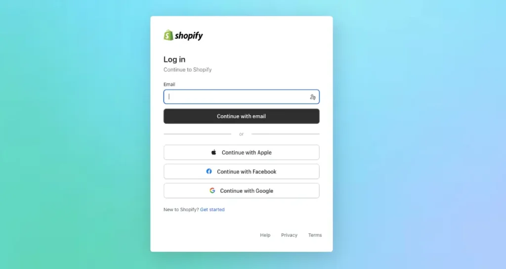 how to delete shopify account